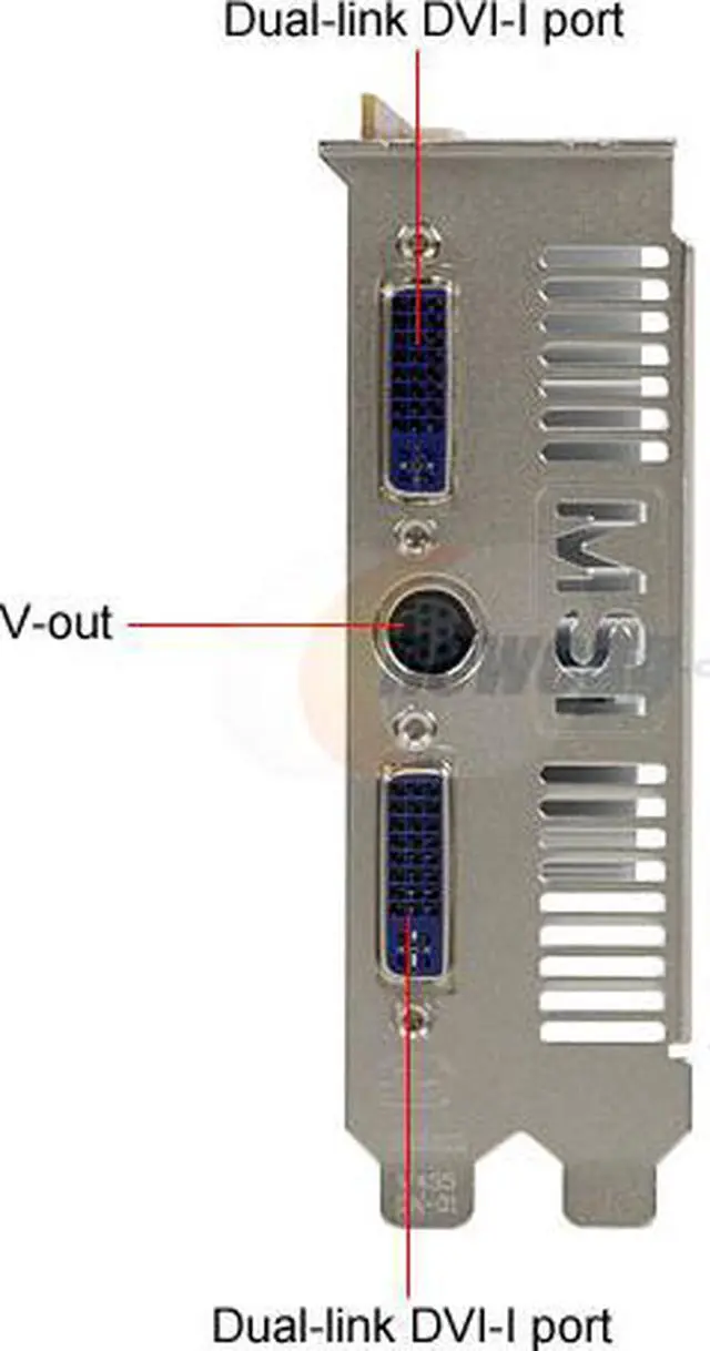 Alt view image 2 of 6 - MSI Radeon HD 4830 1GB GDDR3 PCI Express 2.0 x16 CrossFireX Support Graphics Card R4830-T2D1G OC