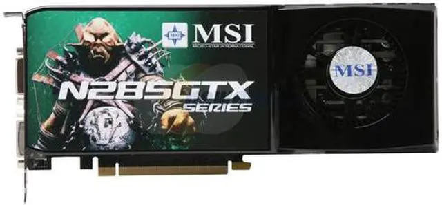 Alt view image 3 of 6 - MSI GeForce GTX 285 1GB GDDR3 PCI Express 2.0 x16 SLI Support Graphics Card N285GTX-T2D1G-OC