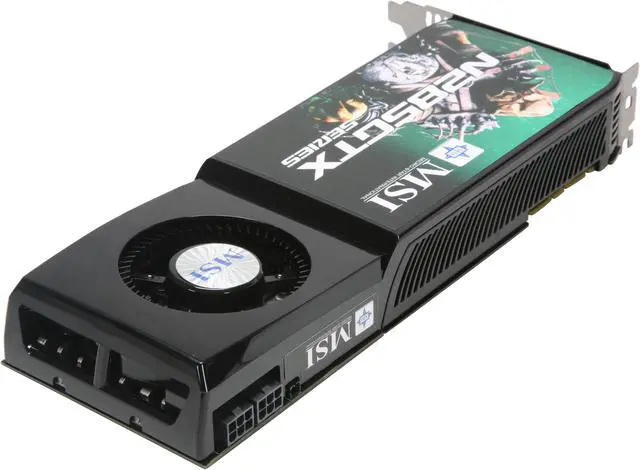 Alt view image 5 of 6 - MSI GeForce GTX 285 1GB GDDR3 PCI Express 2.0 x16 SLI Support Graphics Card N285GTX-T2D1G-OC