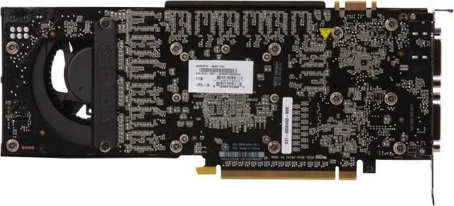 Alt view image 4 of 6 - MSI GeForce GTX 295 1792MB GDDR3 PCI Express 2.0 x16 SLI Support Graphics Card N295GTX-M2D1792