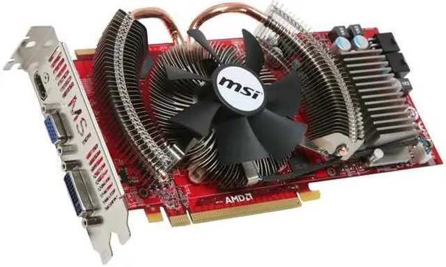 Main image of MSI Radeon HD 4870 1GB GDDR5 PCI Express 2.0 x16 CrossFireX Support Graphics Card R4870-MD1G