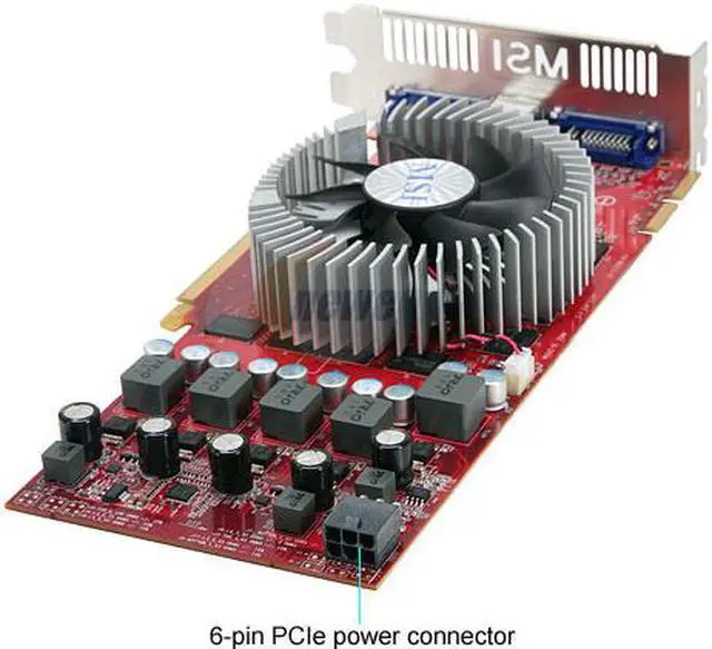 Alt view image 5 of 6 - MSI Radeon HD 4830 512MB GDDR3 PCI Express 2.0 x16 Graphics Card R4830-T2D512