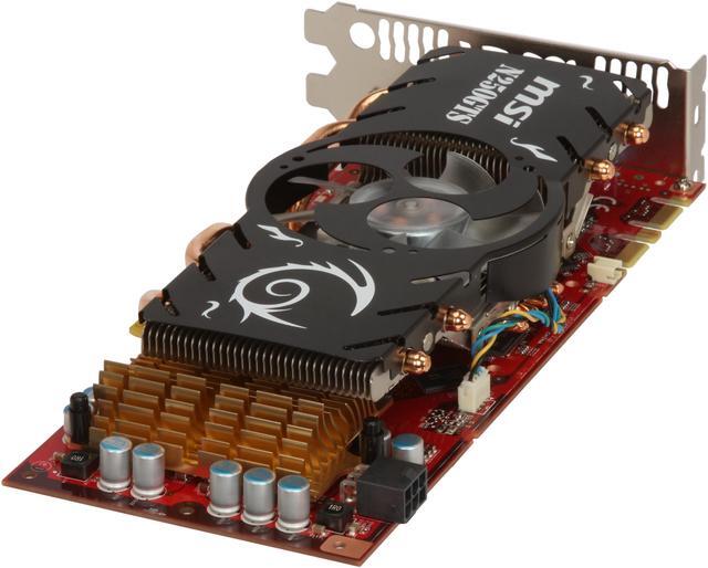 Alt view image 5 of 6 - MSI GeForce GTS 250 512MB GDDR3 PCI Express 2.0 x16 SLI Support Graphics Card N250GTS-2D512-OCv2