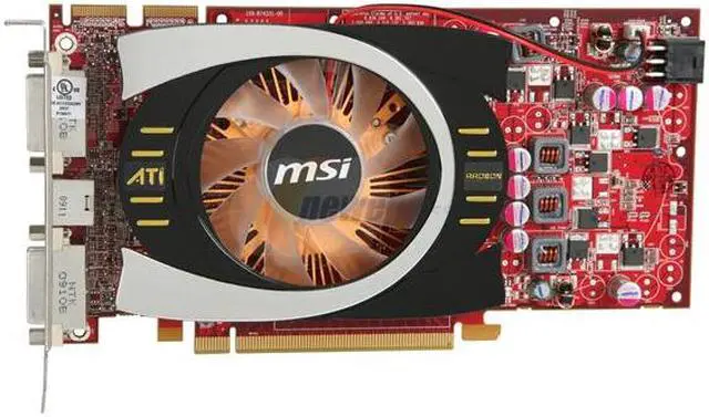 Alt view image 2 of 2 - MSI Radeon HD 4770 512MB GDDR5 PCI Express 2.0 x16 CrossFireX Support Graphics Card R4770-T2D512