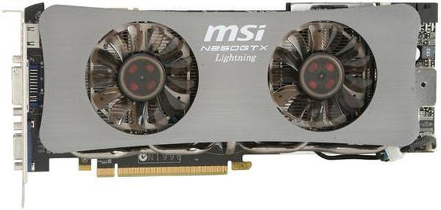 Msi n260gtx shops lightning