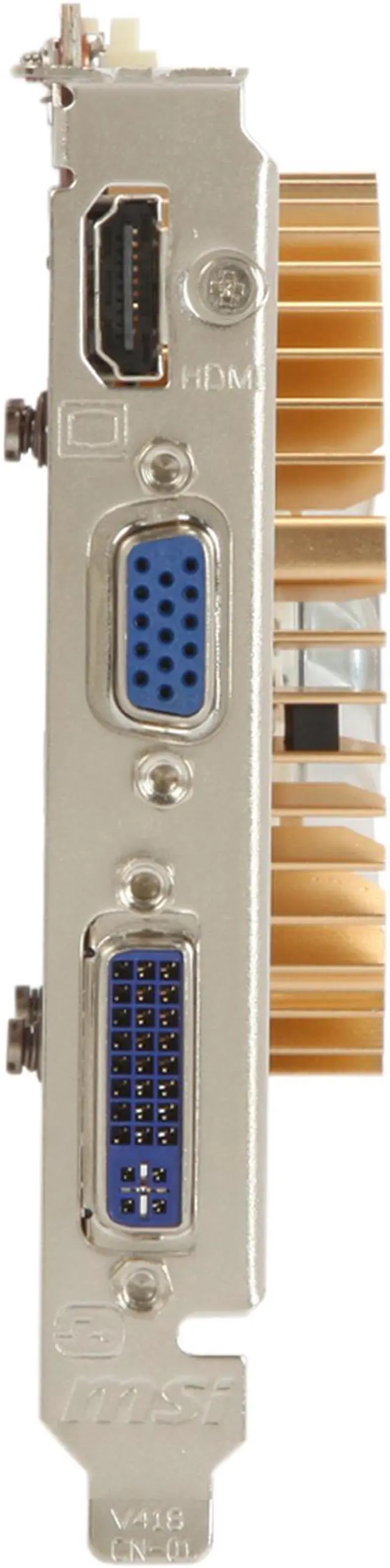 Alt view image 2 of 5 - MSI GeForce 9600 GT 1GB GDDR3 PCI Express 2.0 x16 SLI Support Graphics Card N9600GT-MD1G