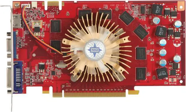 Alt view image 3 of 5 - MSI GeForce 9600 GT 1GB GDDR3 PCI Express 2.0 x16 SLI Support Graphics Card N9600GT-MD1G