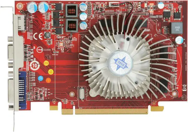 Alt view image 3 of 5 - MSI Radeon HD 4670 1GB GDDR3 PCI Express 2.0 x16 Graphics Card R4670-MD1G