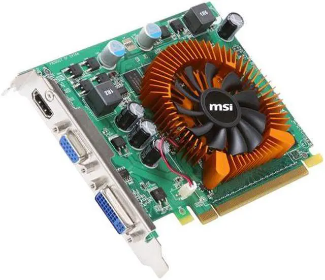 Main image of MSI GeForce GT 220 512MB DDR2 PCI Express 2.0 x16 Graphics Card VN220GT-MD512