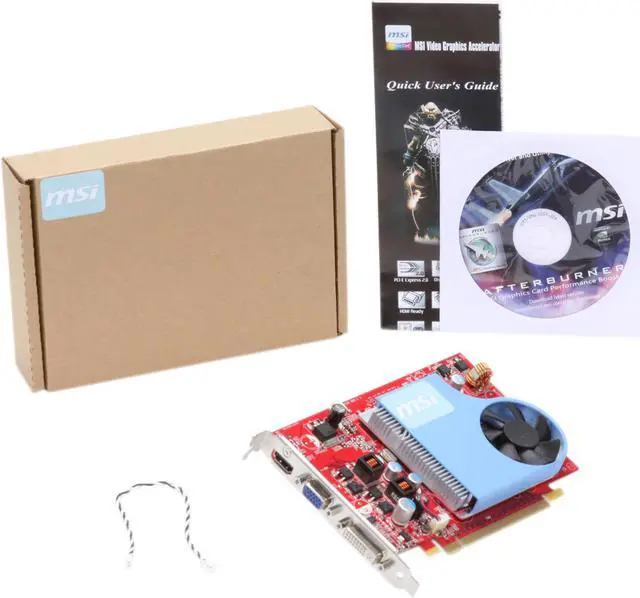 Alt view image 5 of 5 - MSI GeForce 9500 GT 512MB DDR2 PCI Express 2.0 x16 Graphics Card 81690906714