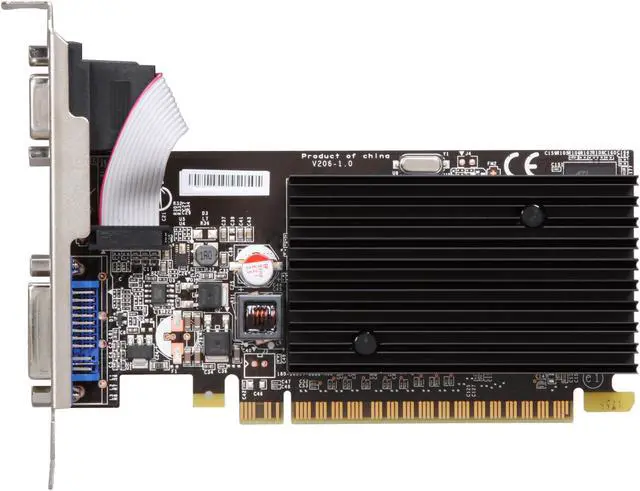 Alt view image 3 of 5 - MSI GeForce 8400 GS 512MB DDR2 PCI Express 2.0 x16 Graphics Card N8400GS-D512H