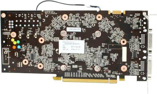 Alt view image 6 of 10 - MSI GeForce GTS 250 1GB GDDR3 PCI Express 2.0 x16 SLI Support Graphics Card N250GTS Twin Frozr 1G