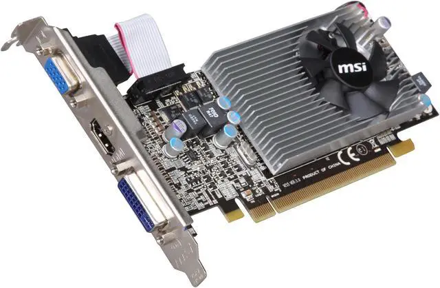 Main image of MSI Radeon HD 5570 1GB GDDR3 PCI Express 2.1 x16 Low Profile Ready Graphics Card R5570-MD1G