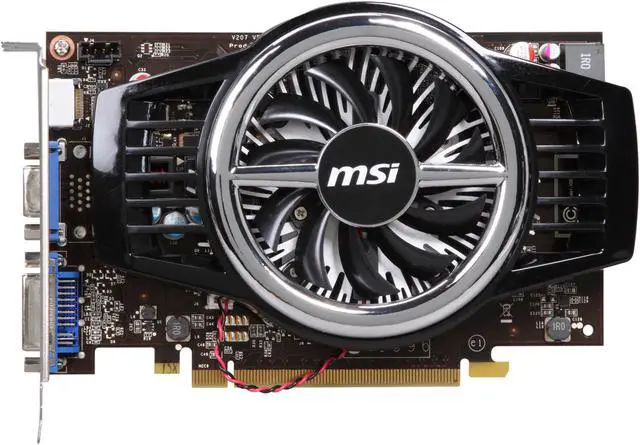 Alt view image 3 of 4 - MSI GeForce GT 240 1GB GDDR5 PCI Express 2.0 x16 Graphics Card N240GT-MD1G/D5