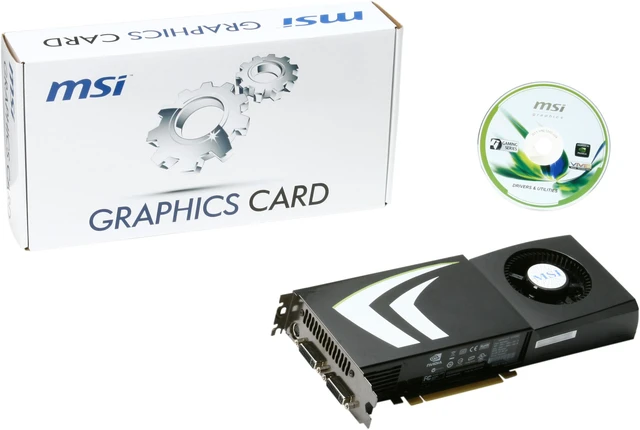 Refurbished: MSI GeForce GTX 260 Graphics Card N260GTX-T2D896-OC ...