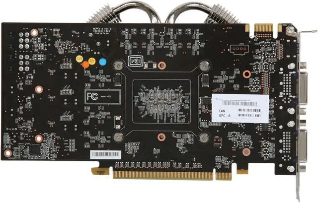 Alt view image 4 of 6 - MSI GeForce GTX 460 (Fermi) 1GB GDDR5 PCI Express 2.0 x16 SLI Support Graphics Card N460GTX CYCLONE 1GD5/OC