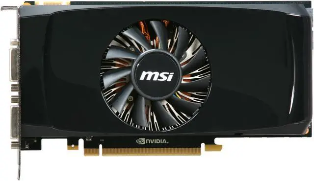 Alt view image 3 of 6 - MSI GeForce GTX 460 (Fermi) 768MB GDDR5 PCI Express 2.0 x16 SLI Support Graphics Card N460GTX-M2D768D5
