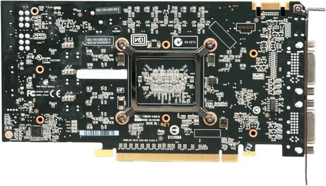 Alt view image 4 of 6 - MSI GeForce GTX 460 (Fermi) 768MB GDDR5 PCI Express 2.0 x16 SLI Support Graphics Card N460GTX-M2D768D5