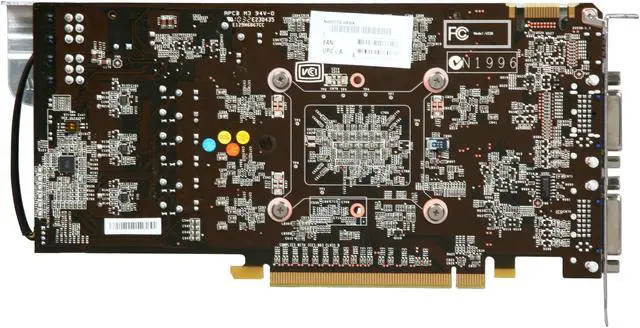 Alt view image 4 of 6 - MSI GeForce GTX 460 (Fermi) 1GB GDDR5 PCI Express 2.0 x16 SLI Support Graphics Card N460GTX Hawk