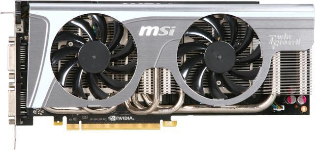 MSI GeForce GTX 480 Fermi Video Card N480GTX Twin Frozr II