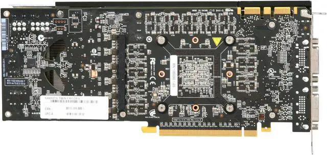 Alt view image 4 of 6 - MSI GeForce GTX 480 (Fermi) 1536MB GDDR5 PCI Express 2.0 x16 SLI Support Graphics Card N480GTX Twin Frozr II