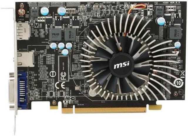 MSI Radeon HD 5670 1GB GDDR5 PCI Express 2.0 x16 Video Card R5670-PMD1G OC