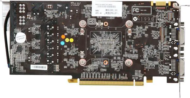 Alt view image 4 of 6 - MSI GeForce GTX 460 (Fermi) 1GB GDDR5 PCI Express 2.0 x16 SLI Support Graphics Card N460GTX Hawk Talon Attack
