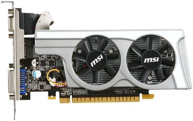 Alt view image 3 of 5 - MSI GeForce GT 430 (Fermi) 1GB DDR3 PCI Express 2.0 x16 Low Profile Ready Graphics Card N430GT-MD1GD3 OC/TF
