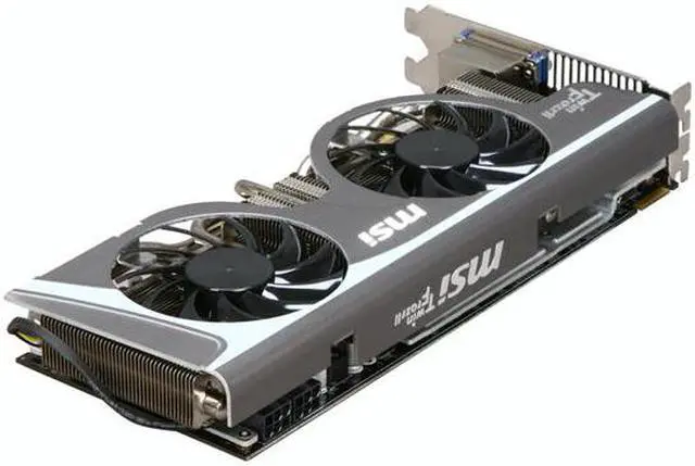 Alt view image 5 of 6 - MSI Radeon HD 6870 1GB GDDR5 PCI Express 2.1 x16 CrossFireX Support Graphics Card R6870 Twin Frozr II