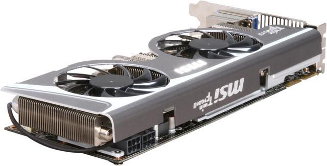 Alt view image 5 of 6 - MSI Radeon HD 6950 2GB GDDR5 PCI Express 2.1 x16 CrossFireX Support Graphics Card R6950 Twin Frozr II OC