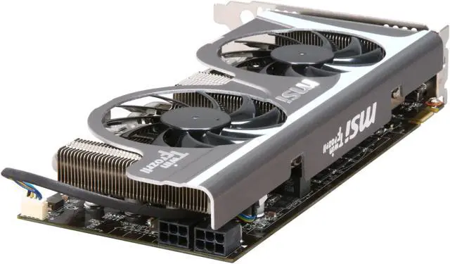 Alt view image 5 of 6 - MSI GeForce GTX 560 Ti (Fermi) 1GB GDDR5 PCI Express 2.0 x16 SLI Support Graphics Card N560GTX-TI Twin Frozr II/OC