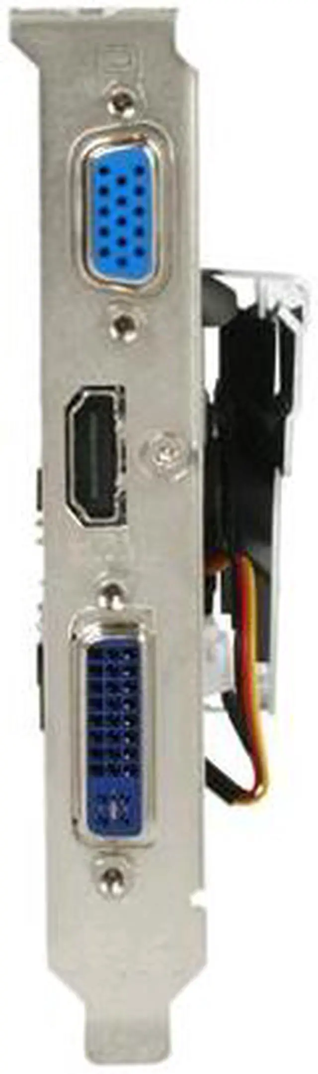 Alt view image 2 of 5 - MSI GeForce GT 440 (Fermi) 1GB DDR3 PCI Express 2.0 x16 Graphics Card N440GT-MD1GD3/LP
