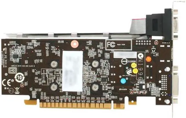 Alt view image 4 of 5 - MSI GeForce GT 440 (Fermi) 1GB DDR3 PCI Express 2.0 x16 Graphics Card N440GT-MD1GD3/LP