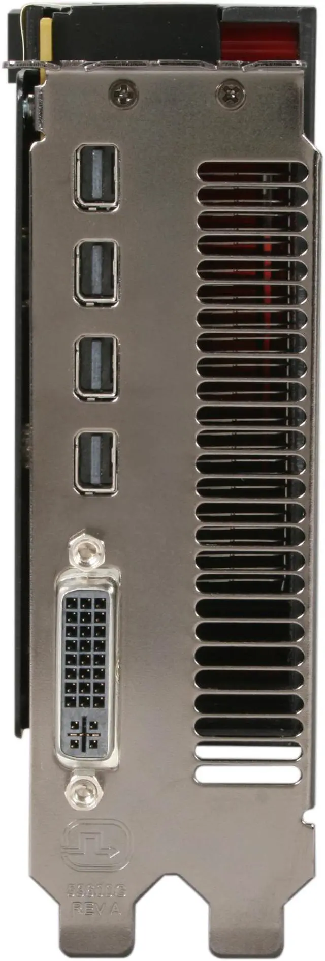 Alt view image 2 of 6 - MSI Radeon HD 6990 4GB GDDR5 PCI Express 2.1 x16 CrossFireX Support Graphics Card R6990-4PD4GD5