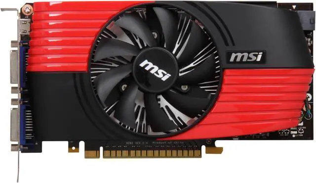 Alt view image 3 of 6 - MSI GeForce GTX 550 Ti (Fermi) 1GB GDDR5 PCI Express 2.0 x16 SLI Support Graphics Card N550GTX-Ti-M2D1GD5/OC