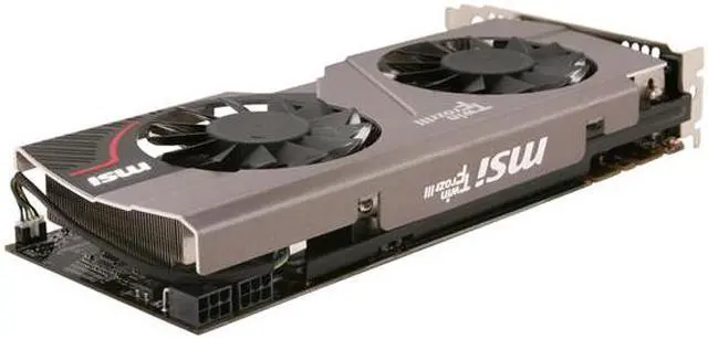 Alt view image 5 of 6 - MSI GeForce GTX 570 (Fermi) 1280MB GDDR5 PCI Express 2.0 x16 SLI Support Graphics Card N570GTX Twin Frozr III PE/OC