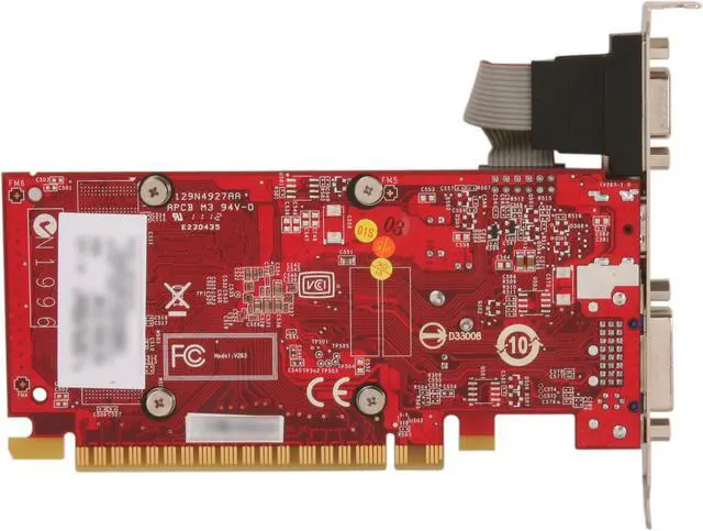 Alt view image 4 of 5 - MSI GeForce GT 520 (Fermi) 1GB DDR3 PCI Express 2.0 x16 Low Profile Ready Graphics Card N520GT-MD1GD3/LP