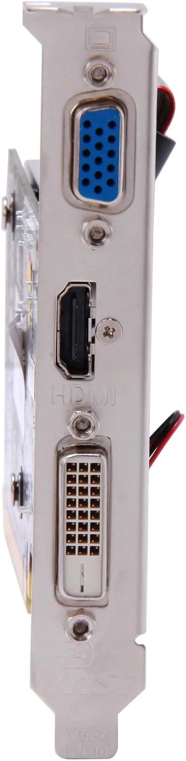 Alt view image 3 of 5 - MSI Radeon HD 6450 1GB DDR3 PCI Express 2.1 x16 Low Profile Ready Graphics Card R6450-MD1GD3/LP