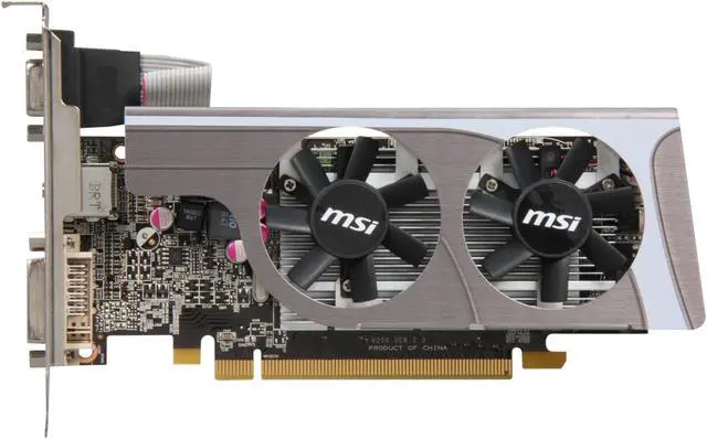 Alt view image 3 of 5 - MSI Radeon HD 6570 1GB DDR3 PCI Express 2.1 x16 Low Profile Ready Graphics Card R6570-MD1GD3/LP