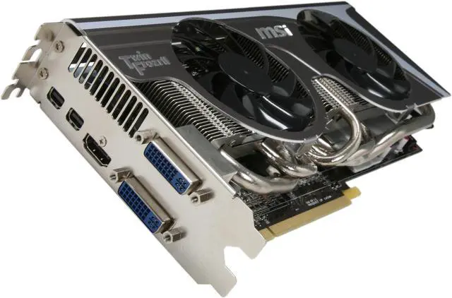 Main image of MSI Radeon HD 6950 2GB GDDR5 PCI Express 2.1 x16 CrossFireX Support Graphics Card R6950 Twin Frozr II
