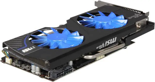 Alt view image 5 of 6 - MSI GeForce GTX 580 (Fermi) 3GB GDDR5 PCI Express 2.0 x16 SLI Support Graphics Card N580GTX Lightning Xtreme Edition