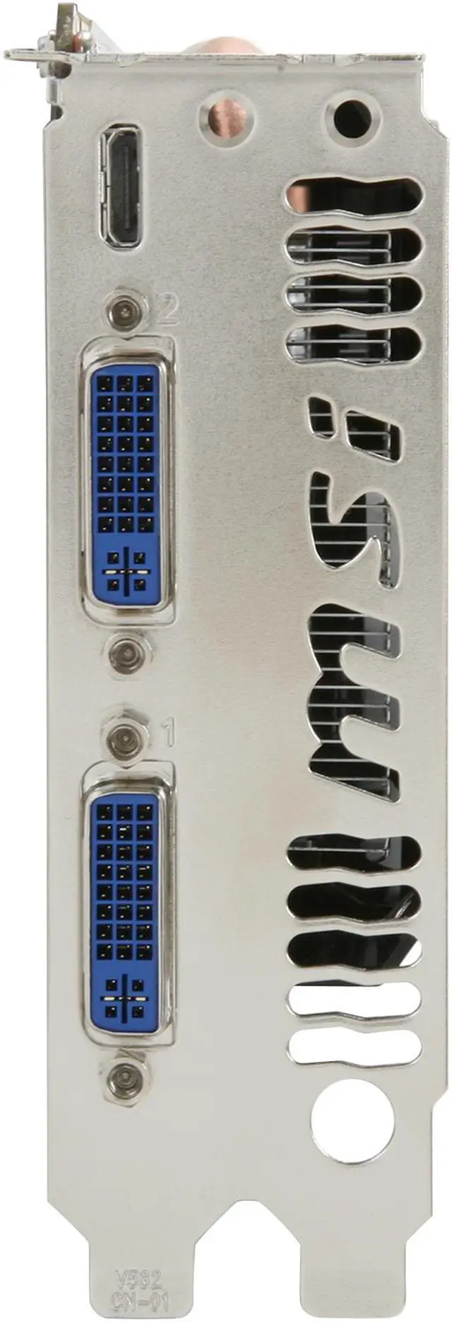 Alt view image 2 of 6 - MSI GeForce GTX 560 (Fermi) 1GB GDDR5 PCI Express 2.0 x16 SLI Support Graphics Card N560GTX-M2D1GD5