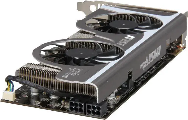 Alt view image 5 of 6 - MSI GeForce GTX 560 Ti (Fermi) 1GB GDDR5 PCI Express 2.0 x16 SLI Support Graphics Card N560GTX-Ti Twin Frozr II
