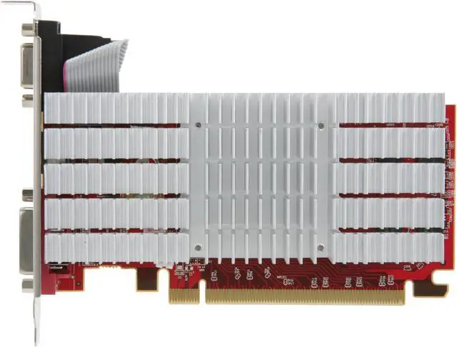 Alt view image 3 of 6 - MSI Radeon HD 5450 512MB DDR3 PCI Express 2.1 x16 Low Profile Ready Graphics Card R5450-MD512D3H/LP