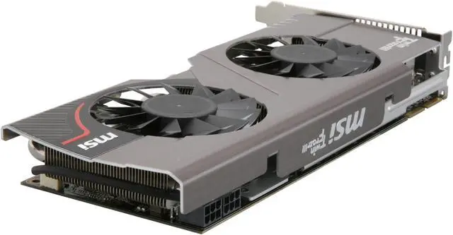 Alt view image 5 of 6 - MSI Radeon HD 6950 1GB GDDR5 PCI Express 2.1 x16 CrossFireX Support Graphics Card R6950 Twin Frozr III 1G/OC
