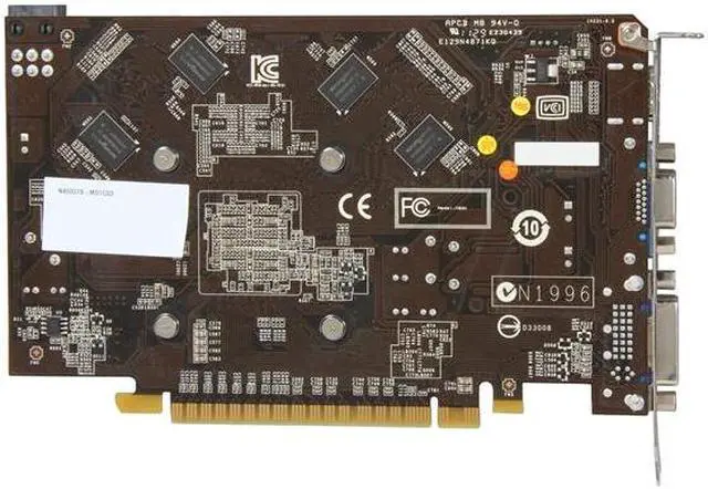 Alt view image 4 of 6 - MSI GeForce GTS 450 (Fermi) 1GB DDR3 PCI Express 2.0 x16 Graphics Card N450GTS-MD1GD3