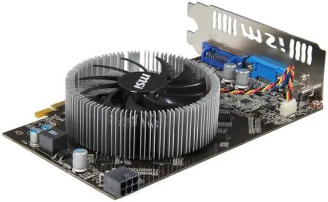 Alt view image 5 of 6 - MSI GeForce GTS 450 (Fermi) 1GB DDR3 PCI Express 2.0 x16 Graphics Card N450GTS-MD1GD3