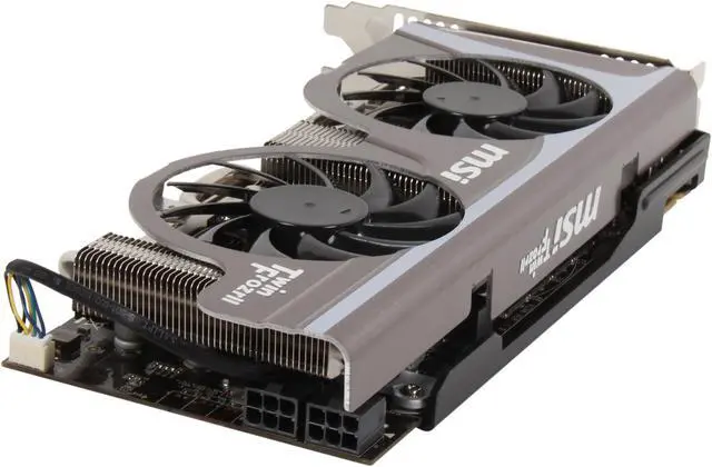 Alt view image 5 of 6 - MSI GeForce GTX 560 Ti (Fermi) 2GB GDDR5 PCI Express 2.0 x16 SLI Support Graphics Card N560GTX-Ti Twin Frozr II 2GD5/OC