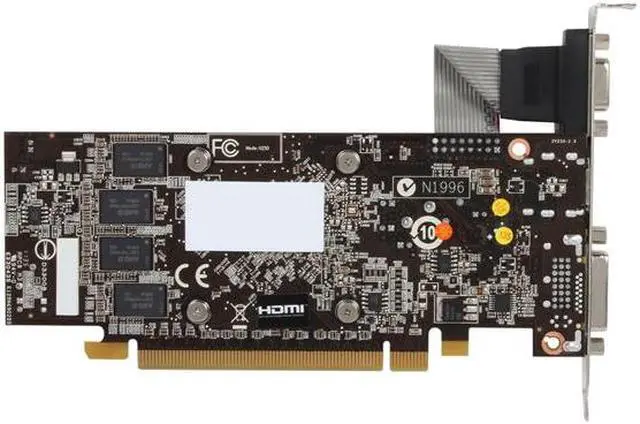 Alt view image 4 of 5 - MSI Radeon HD 6570 2GB DDR3 PCI Express 2.1 x16 Low Profile Graphics Card R6570-MD2GD3/LP