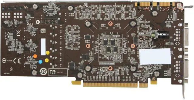 Alt view image 4 of 6 - MSI GeForce GTX 560 Ti - 448 Cores (Fermi) 1280MB GDDR5 PCI Express 2.0 x16 SLI Support Graphics Card N560GTX-Ti 448 Twin Frozr III PE/OC